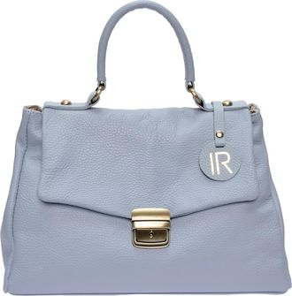 Isabella Rhea Turquoise Rundleer Tas
