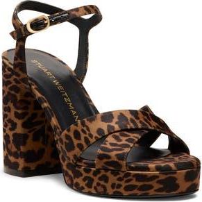 Stuart Weitzman Dayna Ankle Strap Platform Sandal in Classic at Nordstrom Rack, Size 5.5