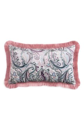 Ted Baker Paisley Velvet Accent Pillow in Mauve at Nordstrom