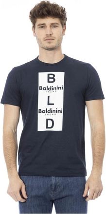 Baldinini Heren, Tops, Blauw, Maat: XS