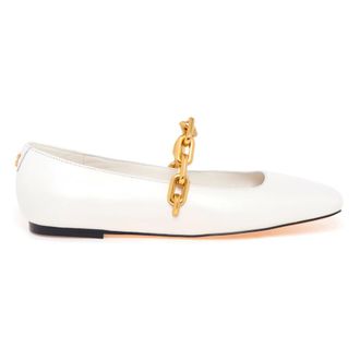 Guess Levy Ballerina - female - Guess - Ballerina Shoes - White - 6 UK - Shoes