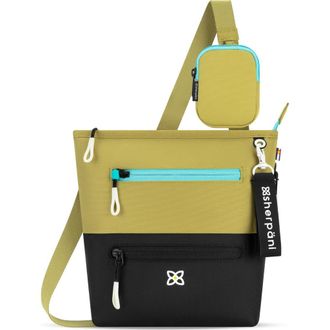 Sherpani Sadie Nylon Crossbody Bag RFID Protection and Removable Coin Purse in Alchemy at Nordstrom
