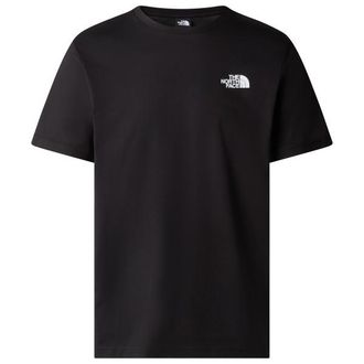 The North Face S/S Redbox Tee T-Shirt für Herren | schwarz