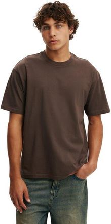 Cotton On Mens Everyday Fit T-Shirt in Washed Chocolate at Nordstrom, Size Xx-Large