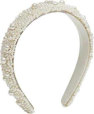 Eugenia Kim Flora Pearl-Mix Headband