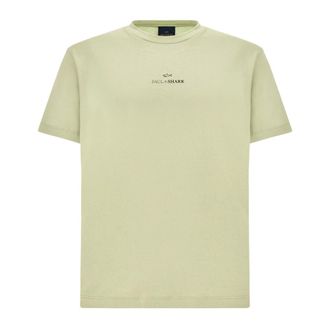 Paul & Shark T-shirt - Heren - Tops - Groen - Maat: L