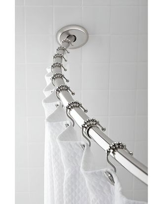 Moda at Home Moda At Home Curved 42-72In Shower Curtain Rod