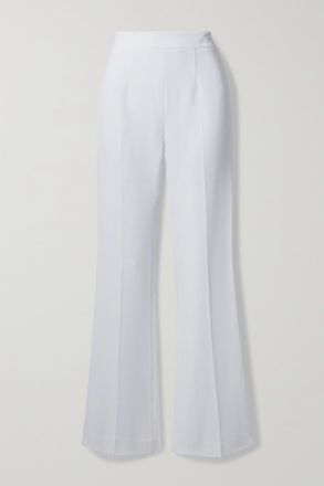Et Ochs Pantaloni Svasati In Cady Stretch - Bianco