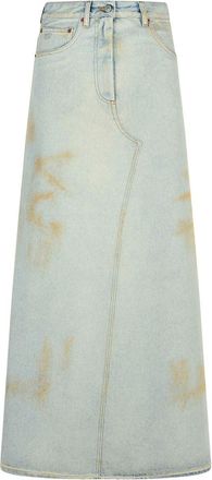 Maison Margiela Blue Denim Skirt