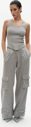 Benu Dames Grijze Joggingbroek