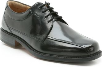 Clarks Mens Smart Bravo Stride Leather Shoes In Black Wide Fit Size 7