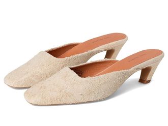 Free People Avenue Heels Womens Shoes Sand Hairy Suede : EU 36.5 (US Womens 6.5) M