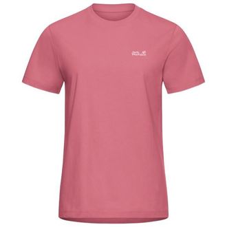 Jack Wolfskin Essential T-Shirt T-Shirt f&uuml;r Damen | rosa