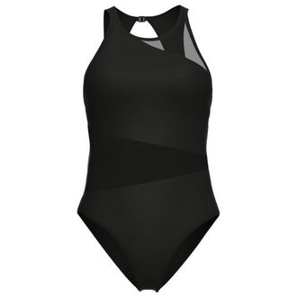 Arena Mesh Angle Swimsuit Vent Back B Badeanzug f&uuml;r Damen | schwarz