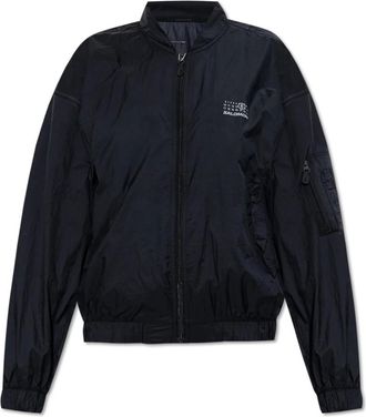 Maison Margiela Jassen, Dames, Zwart, M, Nylon, Bomberjack