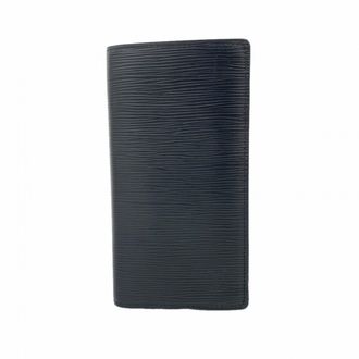 Louis Vuitton Noir Long Wallet (Bi-Fold) (Pre-Owned)
