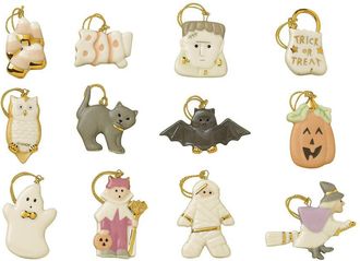 Lenox Trick Or Treat 12Pc Ornament Set