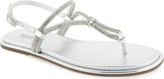 Kenneth Cole Reaction Wali Crystal Sandal in Silver at Nordstrom Rack, Size 9