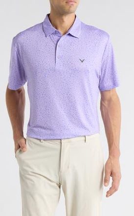 Callaway Confetti Floral Polo in Sand Verbana at Nordstrom Rack, Size Xx-Large