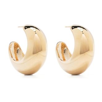 Isabel Marant Shiny Crescent Earrings - Dames - Oorbellen - Geel - ONE Size - Accessoires