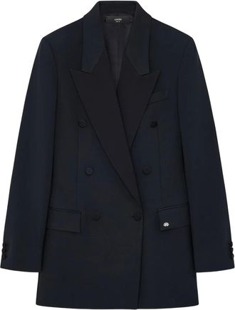Amiri Blazer met dubbele rij knopen - Zwart
