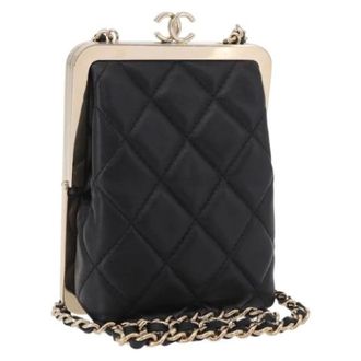 Chanel Pre-owned Vintage Mini Schoudertas - Dames - Pre-owned - Zwart - Maat: ONE Size