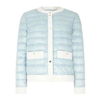 Herno Winter Jackets, female, Blue, Size: S Piumino