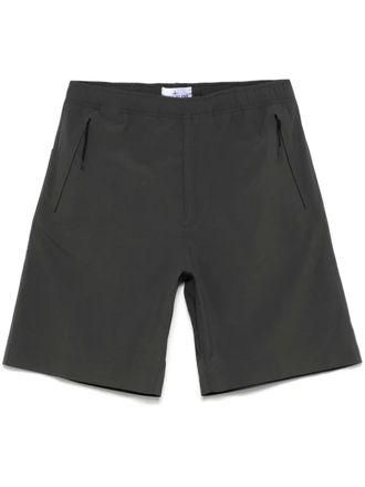 Stone Island logo-embroidered shorts - Grey