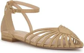 Jessica Simpson Eulean Ankle Strap Sandal in Natural Beige at Nordstrom Rack, Size 6.5