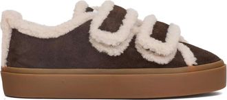 INUIKII Shearling Low Velcro - - Shoes - Donna - Marrone - 40 EU