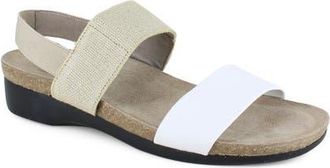 Munro Pisces Sandal - Multiple Widths Available in White/Natural at Nordstrom, Size 10.5