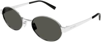 Saint Laurent Stijlvolle zonnebril voor stijlverbetering - unisex - Zonnebrillen - Grijs - 55 MM - Accessoires