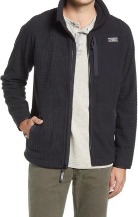 L.L.Bean L. L. Bean Mountain Classic Windproof Fleece Jacket Men Black Cozy Warm JZZ1339