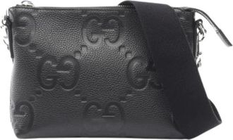 Gucci Vintage, unisex, Zwart, ONE Size, Pre-owned Vintage Cross Body Bag