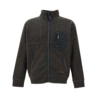 And Wander PE Warm Pile Stand Collar Zip Jacket - Sport - Hombre - Gris - L
