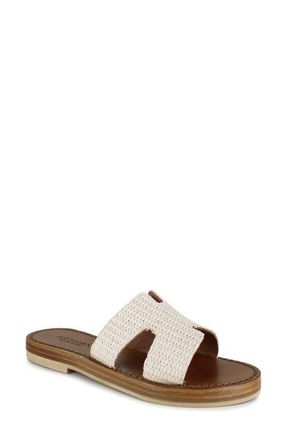 Artisan by Zigi Kolinna Slide Sandal in White at Nordstrom, Size 10Us