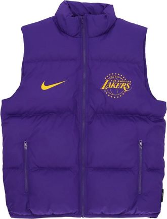 Nike City Edition Puffer Vest Loslak Field - Heren - Bodywarmers - Paars - L - Polyester - Fitness