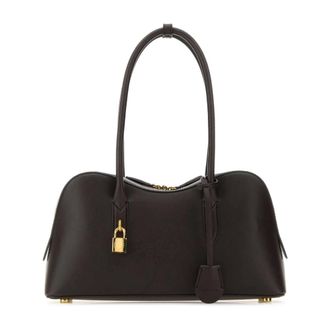 Stella McCartney Stella McCartney, Shoulder Bags, female, Brown, Size: ONE SIZE Dark Brown Alter Mat Shoulder Bag