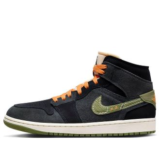 Air Jordan 1 Mid SE Craft Anthracite Light Olive FD6817-003