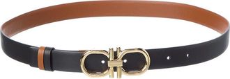 Ferragamo Ferragamo Gancini Reversible Leather Belt