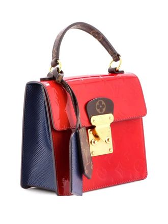 Louis Vuitton Spring Street NM Handbag Monogram Vernis with Monogram Canvas and Epi Leather shoulder bag - Rood