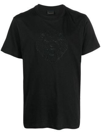 Billionaire Boys Club embroidered-motif cotton T-shirt - men - Cotton/Polyester - XXXL - Black