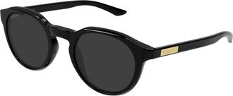 Gucci Grey Round Mens Sunglasses GG2079S 001 48