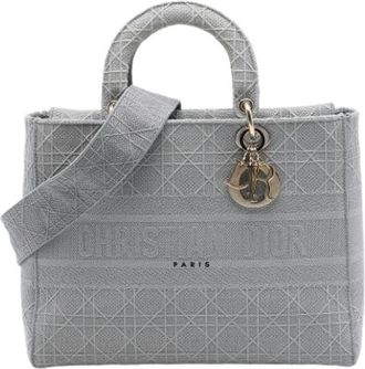 Dior Pre-owned Lady D-Lite Handbag - - Pre-owned - Donna - Grigio - ONE SIZE