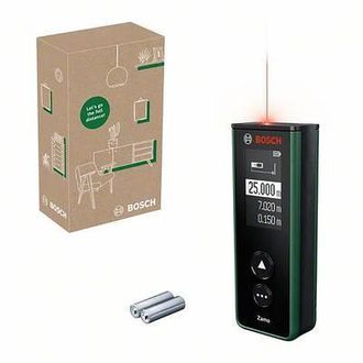 Bosch Zamo Basic E Tel&eacute;metro L&aacute;ser Negro Verde 25m