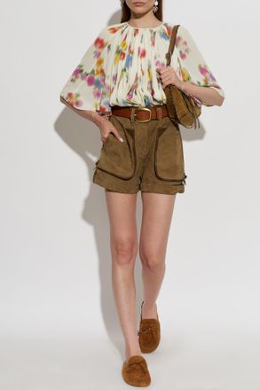 Isabel Marant Top Lara, Womens, Cream