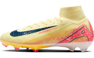 Nike Nike Mens Zm Superfly 10 Elite Km Fg Football Boots, Lt Laser Orange Armory Navy, 8 UK