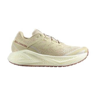Salomon Mens Aero Glide 3 Gravel Shoes In Green Haze/vanilla Ice/russet