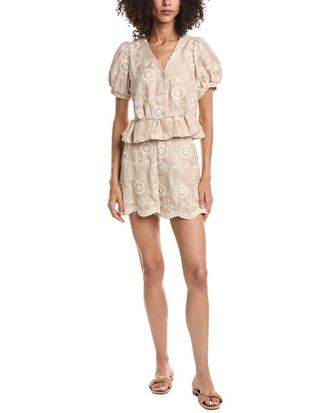 ANNA KAY 2pc Embroidery Top & Short Set