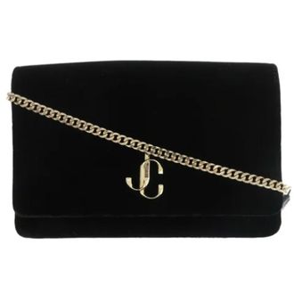 Jimmy Choo London Pre-owned Wallets, female, Black, Size: ONE SIZE Pre-owned Leather wallets